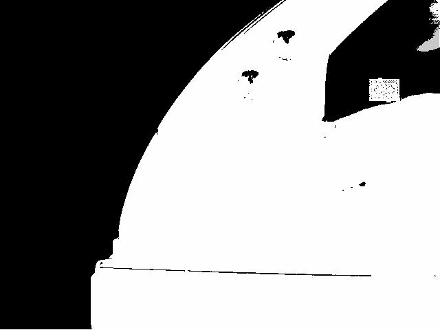 二値化処理画像