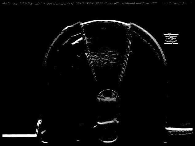 二値化処理画像